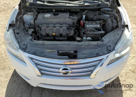 2013 Nissan Sentra S z USA, uszkodzony, nr VIN 3N1AB7AP2DL621044